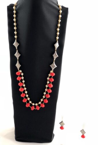 laality-uk-red-&-white-beads-necklace-set-accessories